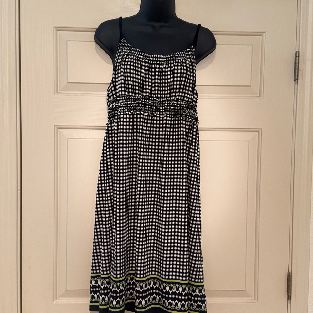 Black and White Checkered Dress
